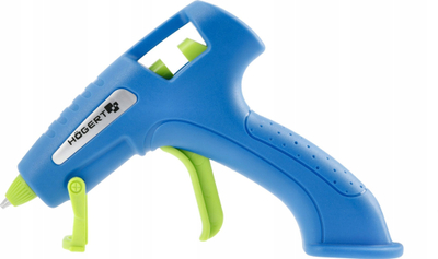 Pistole silikoni i nxehtë Hogert HT2C101, 20W, 7mm, blu