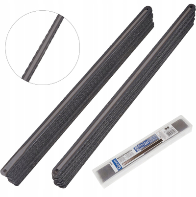 Tehe sharrë për metal GEKO, 300x12 mm, 24T, set 100 copë