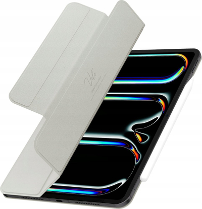 Mbrojtëse folio Spigen Air Skin OneTap, për iPad Pro 11" 2024, gri