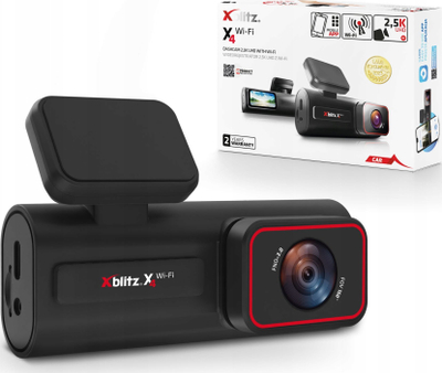 Kamerë makine Xblitz X4 WiFi Dash Cam, 1.5\", 1440p, e zezë