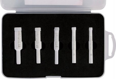 Set spiralë diamant DISTAR DrillKIT 6-12, për pllaka porcelani, shumëdiametër, shumëngjyrësh