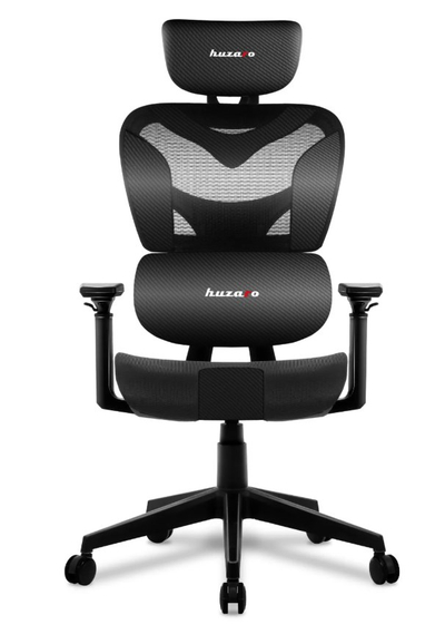 Karrige gaming Huzaro Combat 8.0 Carbon, mbështetëse ergonomike, deri 150 kg, e zezë