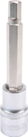 Çelës bit HEX Yato YT-04394, 1/2", H8, 100mm, argjendtë