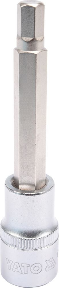 Çelës bit HEX Yato YT-04394, 1/2", H8, 100mm, argjendtë