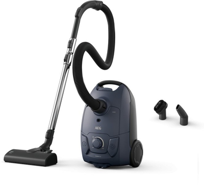 Fshesë me korrent AEG 5000 AB51C1DB, me qese, kompakte, blu e errët