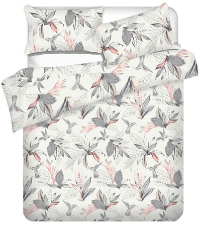 Set çarçafësh Domoletti Sateen Foliage, 140x200 cm, stil persian edhe venecian