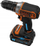 Makinë shpimi edhe vidhosje Black+Decker BDCD18K, 18V, bateri 1.5Ah, portokalli me të zezë