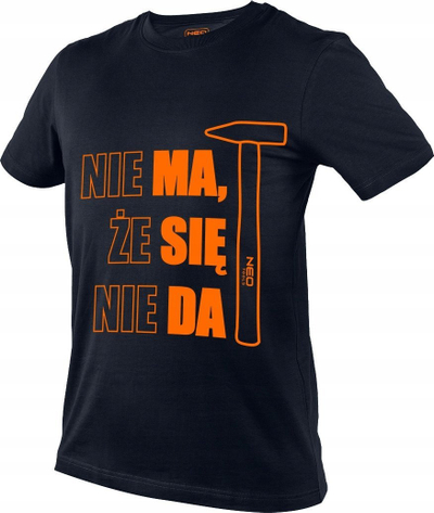 Bluzë NEO MA SIĘ DA, 100% pambuk, masë XL, blu e errët