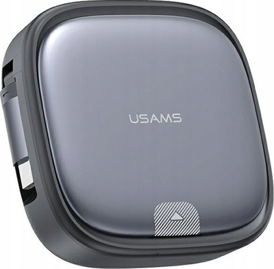 Kabllo 3 ne 1 Usams SJ650USB01, 1m, 60W, gri metalike