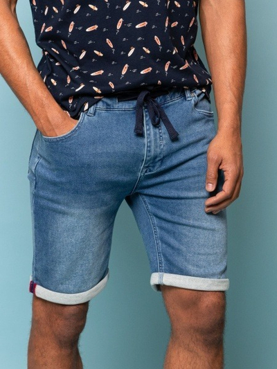 Shorce xhinse për meshkuj Heavy Tools Wool23 O7S23430DE, të kaltra