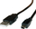 Kabllo USB Roline USB A në USB A, USB 2.0, 3 m, e zezë
