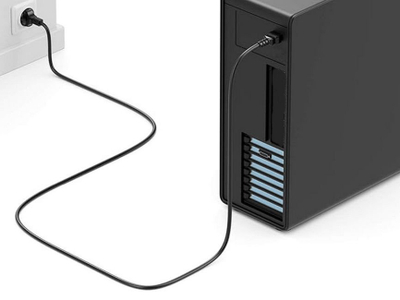 Kabllo rryme Equip, C18 në Schuko, 1.8m, e zezë