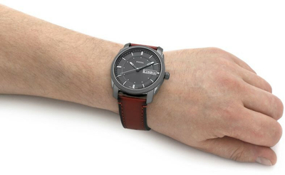Orë për meshkuj Fossil FS5900., kafe/zezë