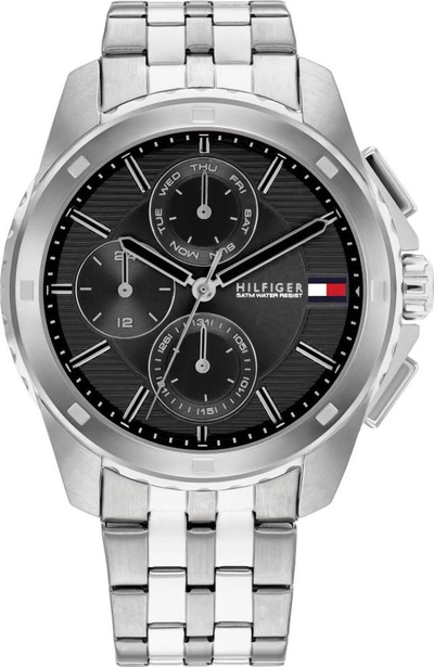 Orë dore Tommy Hilfiger Walker 1710620, për meshkuj, analoge, metalike