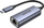Adapter USB-C në Ethernet Unitek U1323A, Gigabit, Power Delivery 100W, gri metal