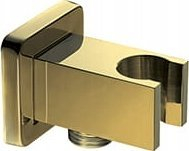 Lidhës këndor radiator Valvex KVADRO PLUS GOLD 2455580, bronz, Gold PVD, ngjyrë flori