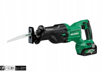 Реципрочна пила Hikoki CR18DBW4Z, 18V Li ion, удар 120mm, без батерија и полнач