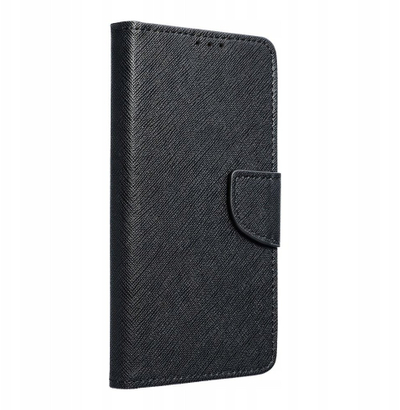 Футрола книга Fancy за Samsung S25 Plus, тенка, црна