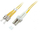 Оптички кабел Techly ILWL D9 ST LC, singlemode OS2, 3m, жолта