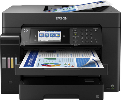 Мултифункционален уред Epson EcoTank ET-16650, A3, Wi‑Fi, црн