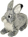 Lodër pelushi Dubi Grey Króli, lepur, 28cm, gri