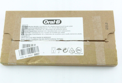 Kokë furçe elektrike Oral B 3D White, CleanMaximiser, paketim 10 copë, e bardhë