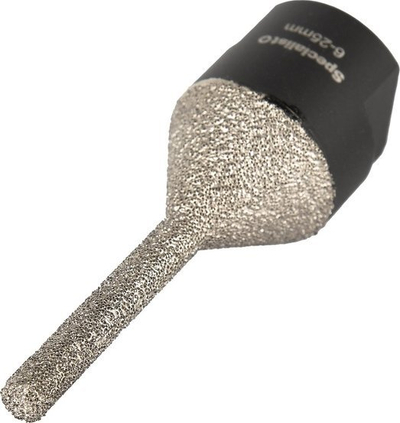 Frezë diamant për ruter Specialist 9604, Ø 6–25 mm, filetë M14, argjend e zezë