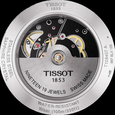 Orë dore Tissot T-Sport V8 Swissmatic T106.407.26.031.00