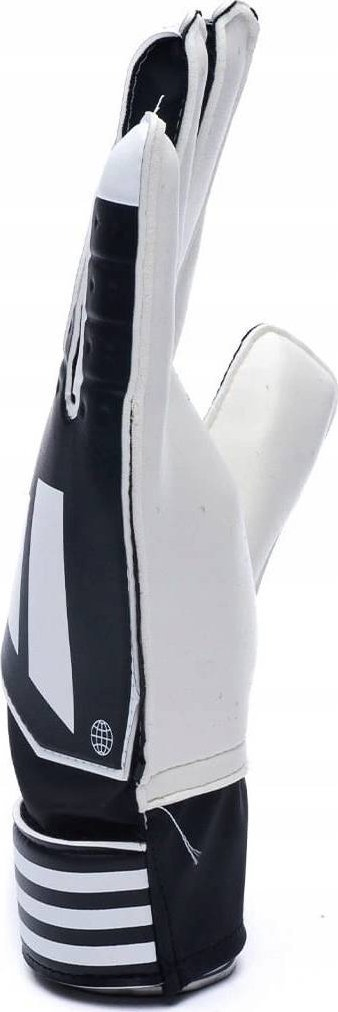 Doreza portieri adidas Tiro GL LGE Club HN5610, shkumë që kap mirë, mbyllje me Velcro, bardh e zezë