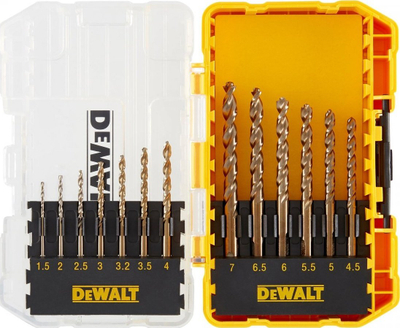 Set stërvitse për metal Dewalt DT70710 Extreme 2, 13 copë, çelik me shpejtësi të lartë