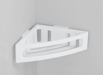 Mbajtëse për aksesorë Wenko Bralia, plastike, 35 x 8.5 x 20 cm, e bardhë