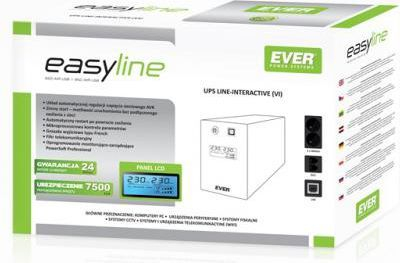 Furnizues UPS Ever Easyline 650AVR USB, 650VA, i zi