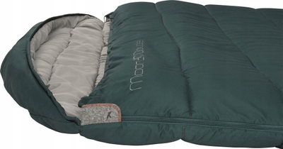 Qese gjumi Easy Camp Moon 200 Double, dyshe, sintetike, jeshile e errët