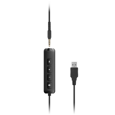 Слушалки KRUGER &amp; MATZ P3, USB/3.5 mm, црни