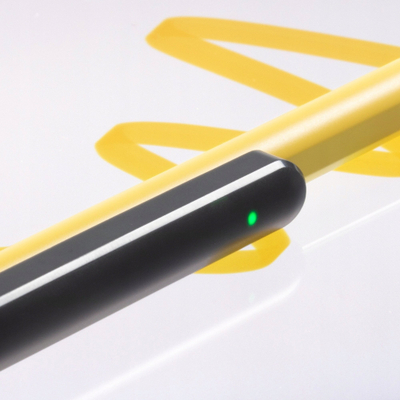 Дигитално пенкало ZAGG Pro Stylus 2, отфрлање на дланка, безжично полнење, сиво
