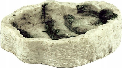 Tas terrariumi Happet Light Stone Bowl, 13x9x3 cm, gur i hapur