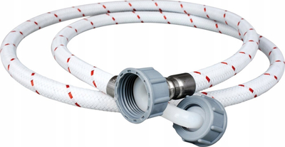 Zorrë hyrëse për lavatriçe dhe enëlarëse Hydroland WPR D N 150, 150 cm, najlon, gri