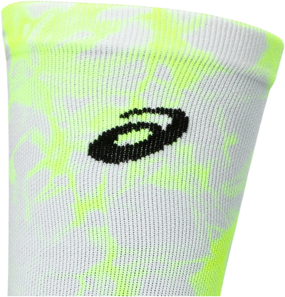 Çorape vrapimi Asics Performance Run Crew, unisex, të verdha