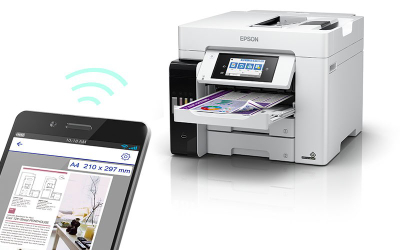 Мултифункционален печатач Epson EcoTank L6580, инкџет A4, 32 стр/мин, WiFi