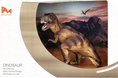 Lodra dinosauer MEGA CREATIVE Rubber Dinosaur, prej gome, nofull lëvizëse, shumëngjyrësh