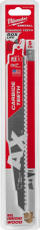Set tehe sharre reciproke Milwaukee The AX, karbid, 9", 5 copë