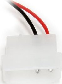 Kабел StarTech Slimline SATA во SATA, 36\", со LP4, црн
