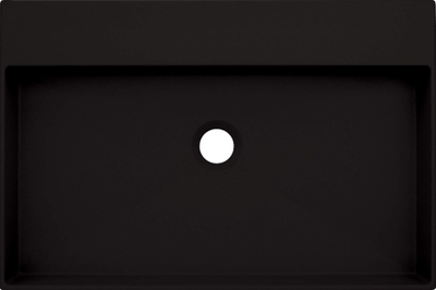Lavaman Deante Correo, countertop, granit, i zi mat