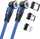 Kabllo magnetik RealPower, 1m, 2x magnetik, blu