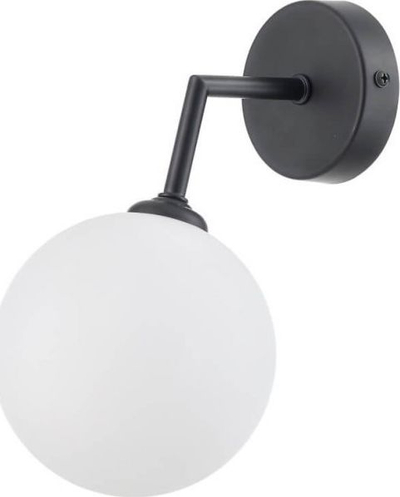 Lampë muri Dorado Wall Lamp, metal, stil modern, e zezë