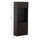 Raft librash zyre HM2089, 80x40x200 cm, melaminë, gri wenge