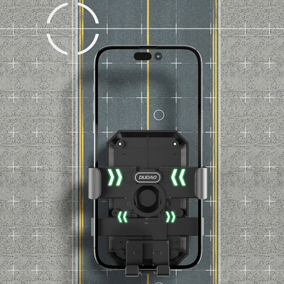 Mbajtëse telefoni Dudao F7C+, për biçikletë dhe motoçikletë, 5.4"–7", e zezë