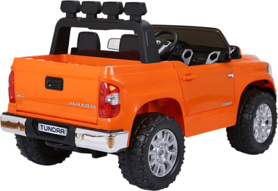 Makina elektrike për fëmijë Leantoys Toyota Tundra, 2 vende, telekomandë, rrota EVA, portokalli