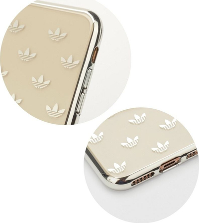 Kapak telefoni Adidas Originals Molded Hard Cover, për Galaxy S9 Plus, silver clear