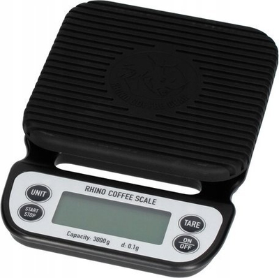 Вага за кафе Coffee Gear Brewing Scale, 3kg, со тајмер, црна